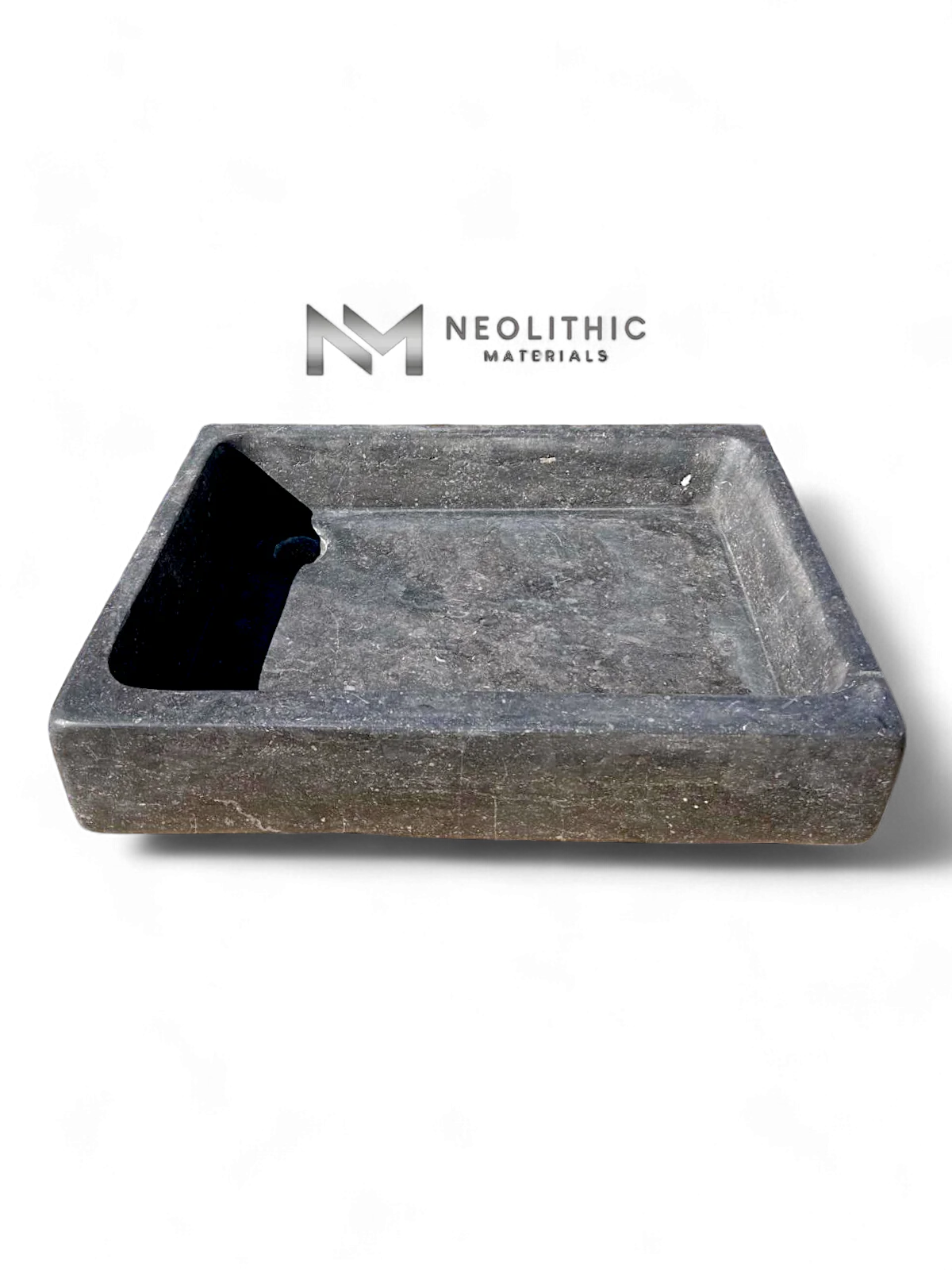 Antique Belgian Dark Bluestone Sink - Image 6